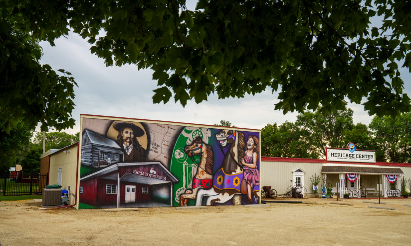 Dickinson County Heritage Center - Abilene, KS - Mural