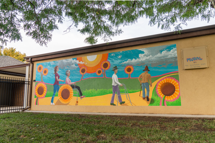 Village-Manor-Mural-OZ-Abilene,KS